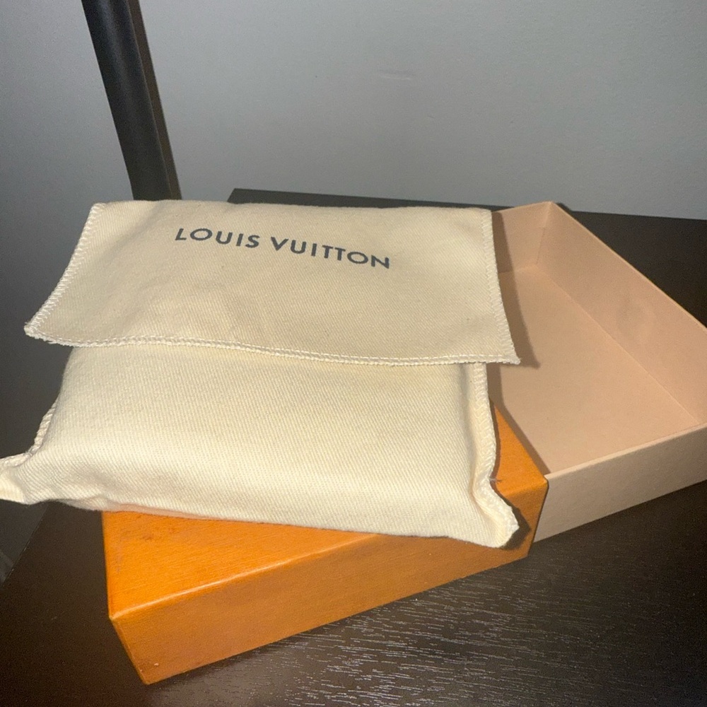 Louis Vuitton Blue Monogram Wallet - Picture 3 of 4
